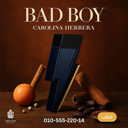 برفان Bad Boy الرجالي هو اختيارك لو بتدور على عطر شوجري، فواح، وثابت. مثالي للرجالة والشباب اللي بيحبوا البرفانات الجريئة والفخمة. اكتشف جاذبيتك مع باد بوي الآن!